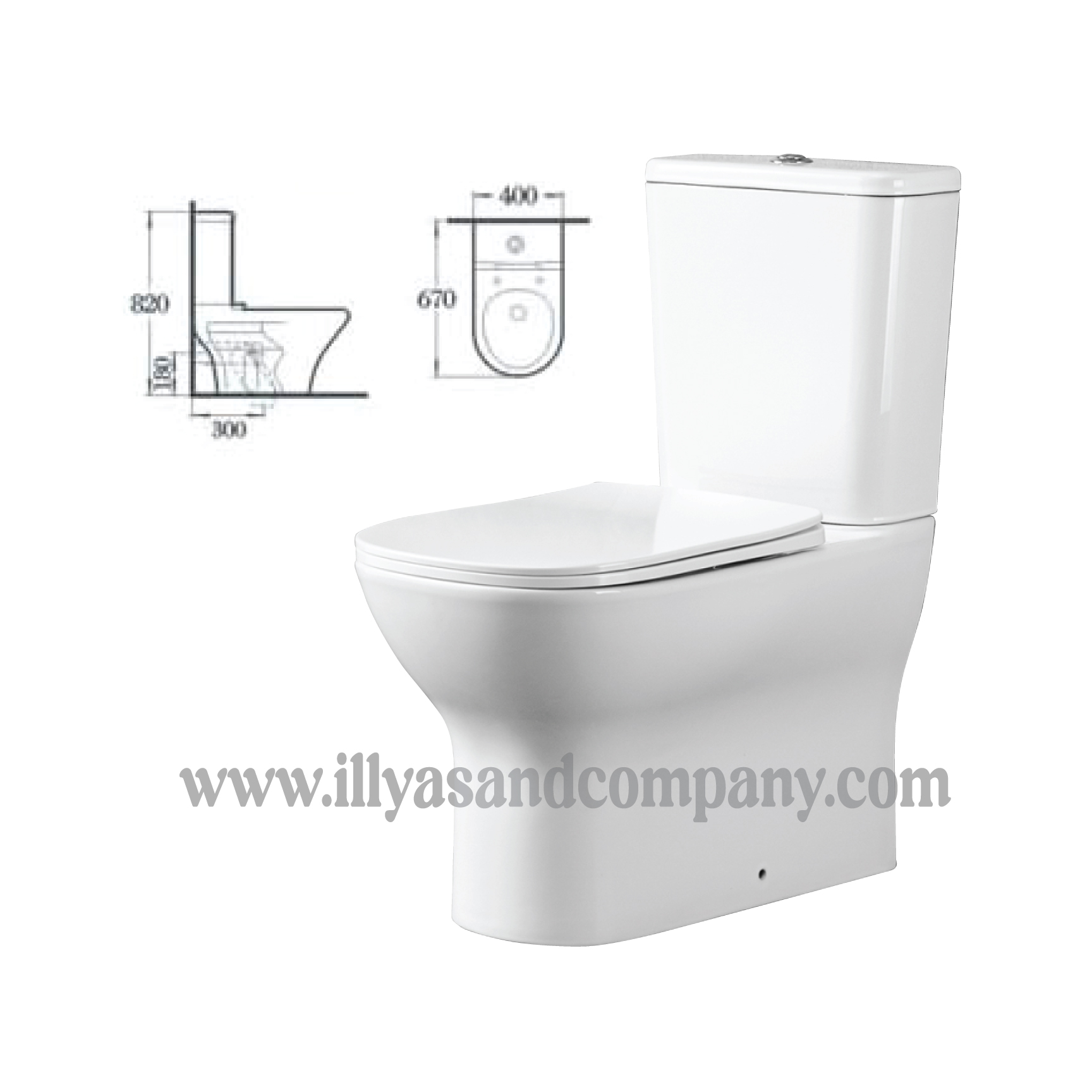 Close Coupled water closets