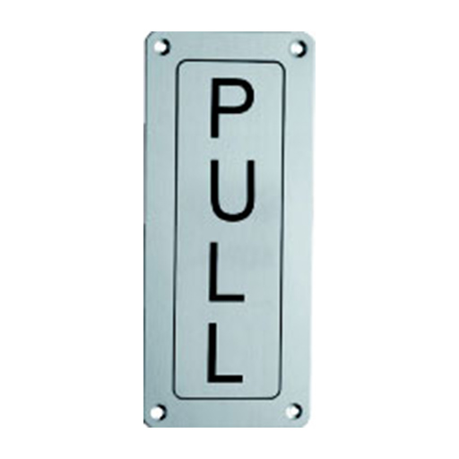 Stainless steel signs