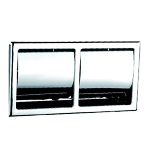 Double roll paper dispenser