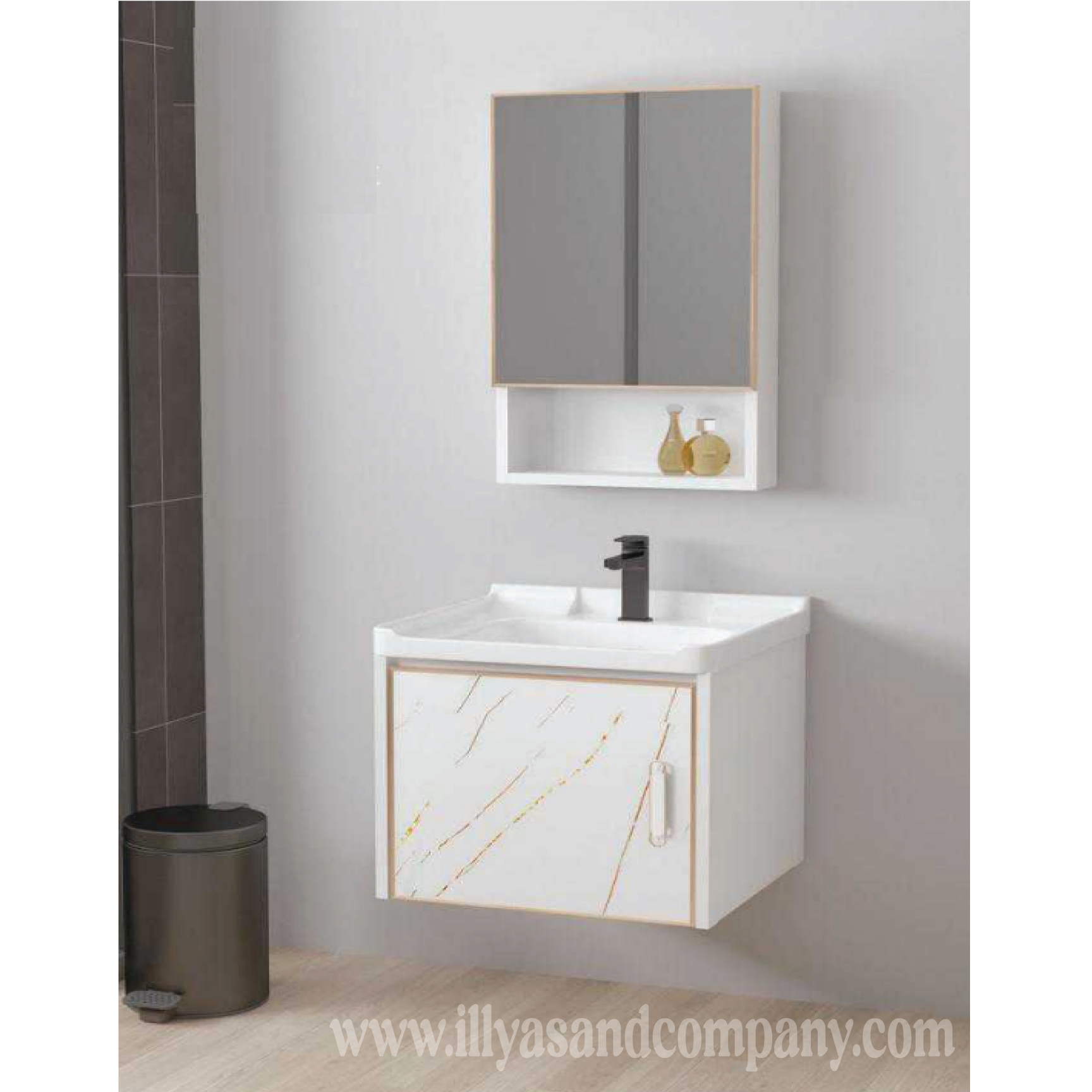 Shanks Mirrors and Cabinet